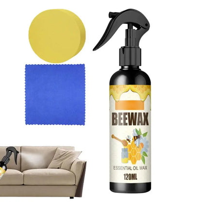 120ml Beeswax Furniture Polish Spray – All-Purpose Wood Cleaner & Protector for Cabinets