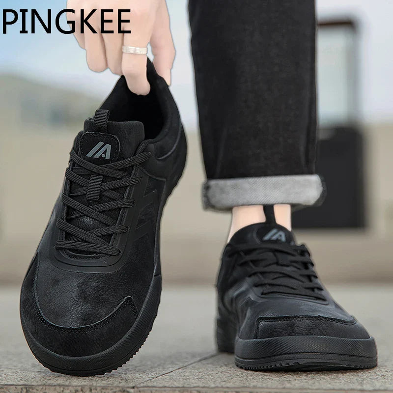 PINGKEE VENOCON Minimalist Barefoot Shoes – Wide Toe Box Winter Athletic Casual Sneakers & Boots for Men & Women