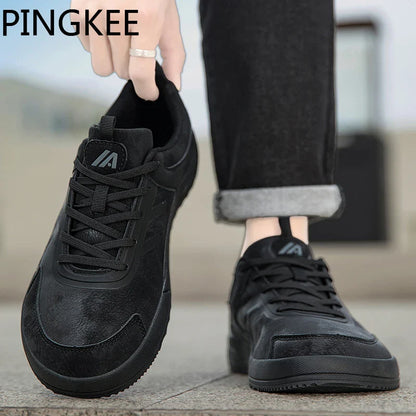 PINGKEE VENOCON Minimalist Barefoot Shoes – Wide Toe Box Winter Athletic Casual Sneakers & Boots for Men & Women