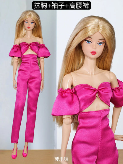 1/6 Doll Clothes Set — New Dress & Sweater Outfit for 30cm Xinyi FR ST BB Dolls, Doll House Accessories