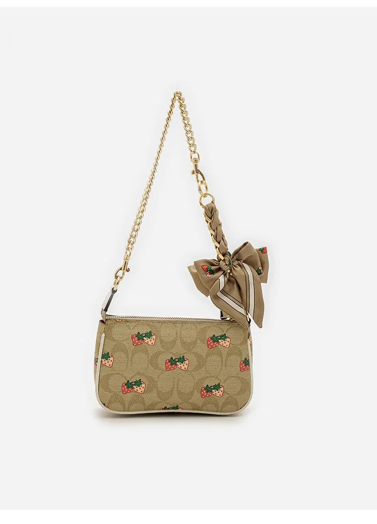 Bag Extension Chain Strap — Adjustable Bow Bag Hanging Chain for DIY Shoulder & Armpit Bags