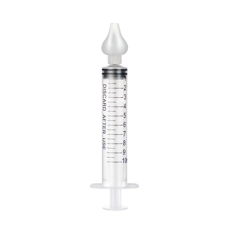 2 Pcs Baby Nasal Cleaner - Rhinitis Nasal Washer Needle Tube Aspirator Syringe for Children, Nose Washing Tool