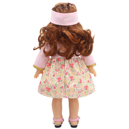 18-Inch American Girl Doll Clothes – Coat, Tights & Pants Outfit for Newborn & Baby Dolls
