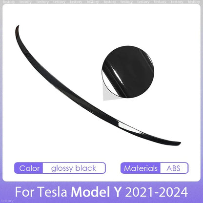 Tesla Spoiler Wing for Model Y & Model 3 Highland 2024 – ABS Rear Spoiler Accessory for Tesla 3/Y 2017–2024