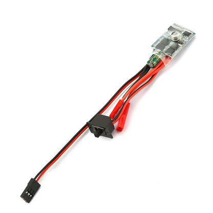 Micro ESC 20A 30A Brushed Electric Speed Controller – RC ESC for 2S 4-8V, DIY Mini 1/16 1/18 1/24 RC Car, Boat, Tank w/Brake
