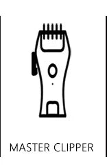 Men's Hair Trimmer – Zero Gapped DLC T-Blade, LED Display, Low Noise, Cordless Professional Hair Clipper for Finishing
