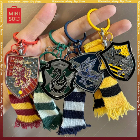 Original Harry Potter Gryffindor Scarf Keychain – Preppy Style Mobile Chain Bag Ornament Gift