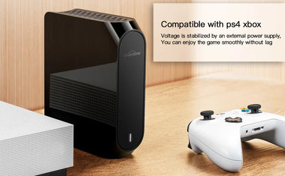 UnionSine 3.5" External Hard Disk HDD - 4TB to 18TB, USB 3.2 Gen, Compatible with Desktop, Laptop, Mac, Xbox, PS4, TV