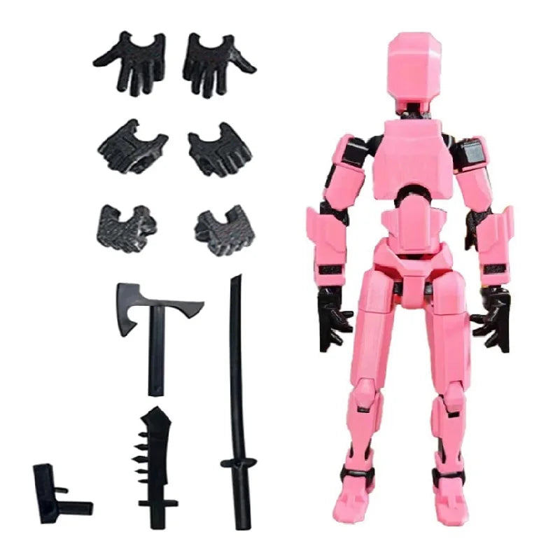 Titan 13 Action Figures – 3D Printed Multi-Jointed Movable Lucky 13 & Nova 13 Collectibles