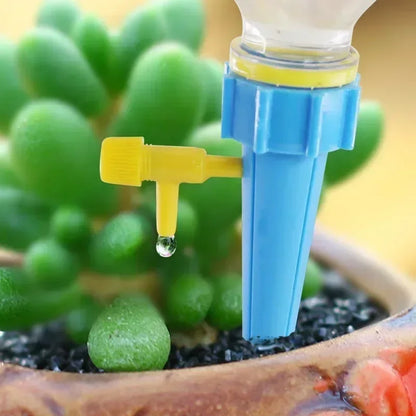 Automatic Drip Irrigation System - Adjustable Self-Watering Device for Garden Plants & Greenhouse Use