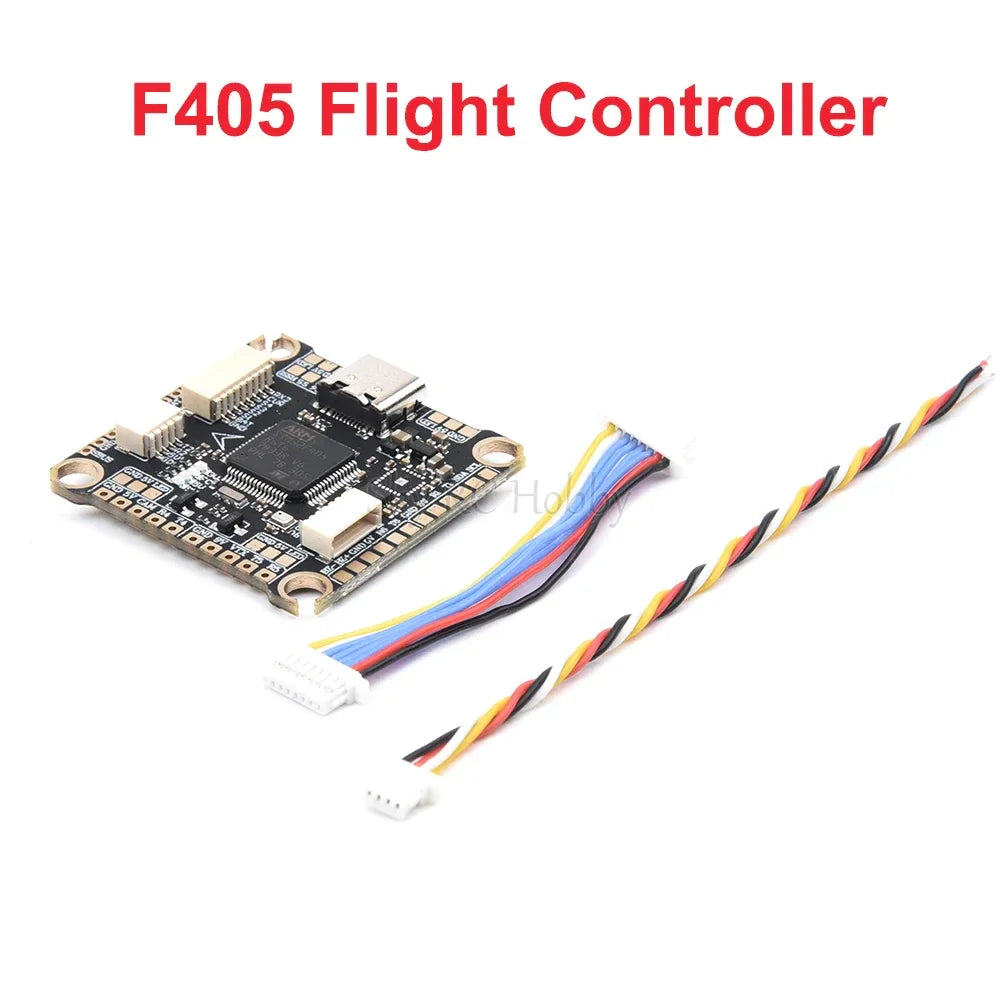F405 F7 F722 Flight Controller & 60A 4in1 BLheli_S ESC Stack – 30.5x30.5mm for RC FPV Racing Drones