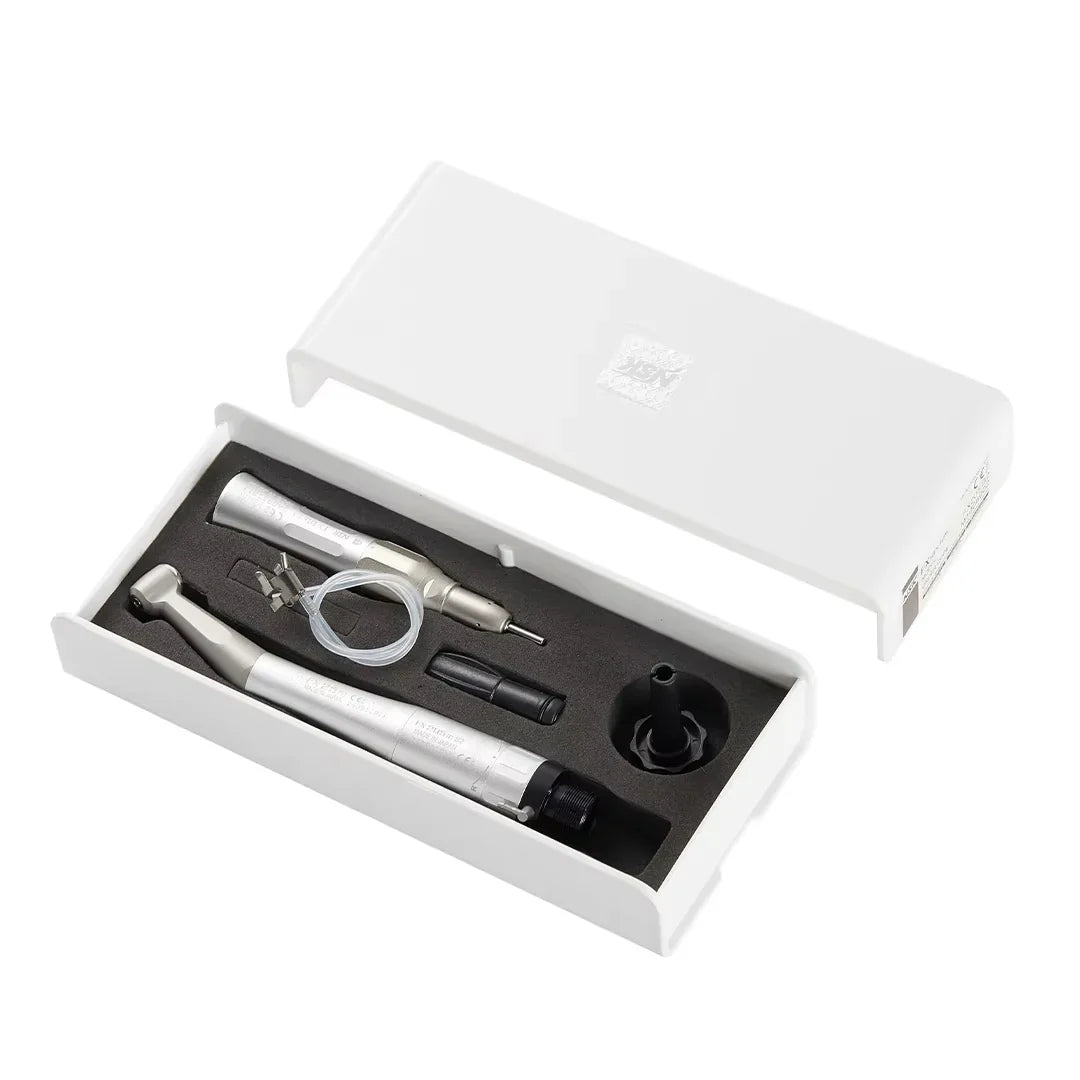 NSK FX25 FX65 1:1 Direct Drive Contra Angle — Low Speed Dental Handpiece for Polishing & Mini Head Dentistry