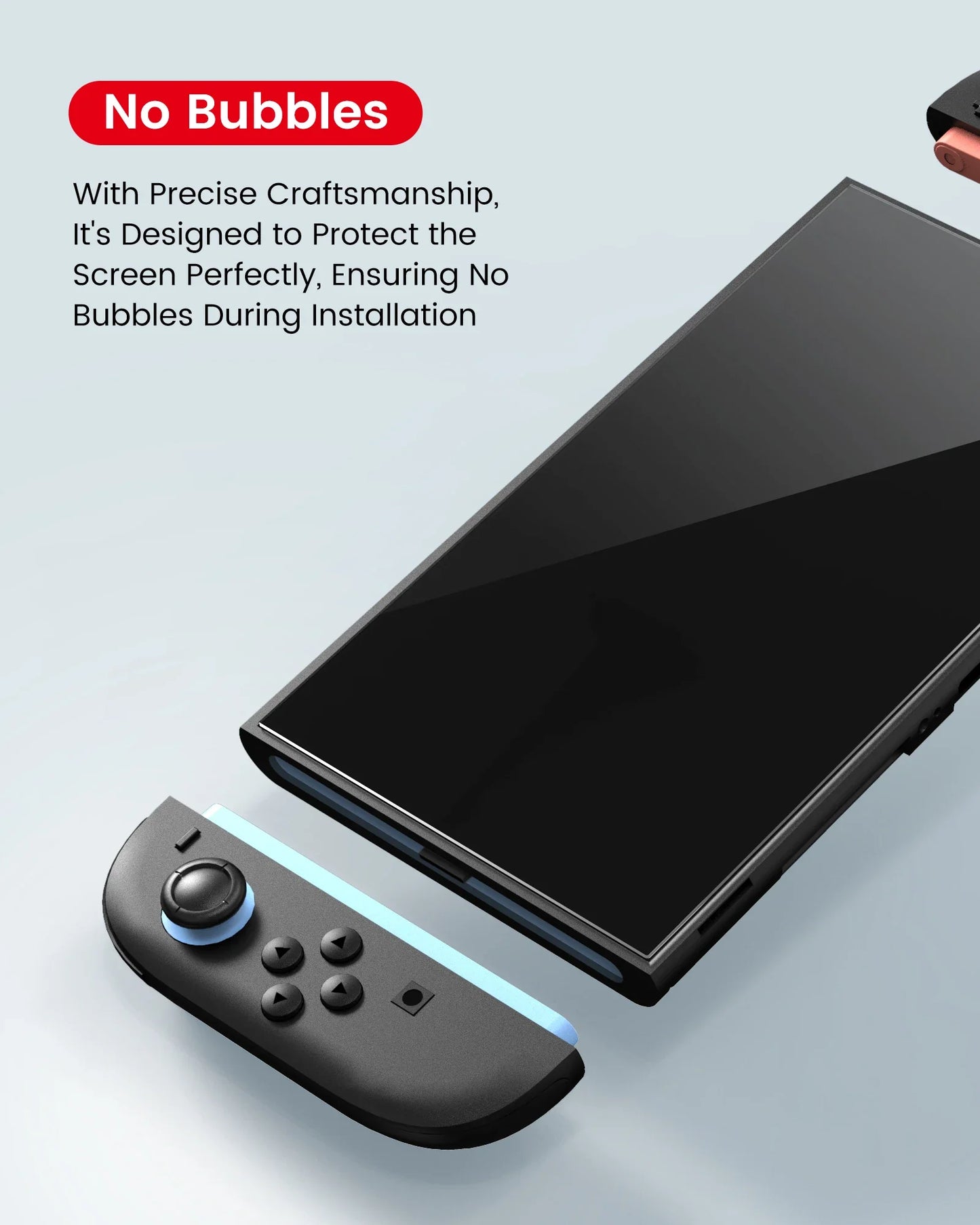 Tempered Glass Screen Protector for Nintendo Switch 2 (2025) — Ultra Clear 9H Hardness, Anti-Fingerprint, NS2 Protective Film