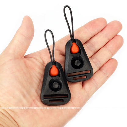 2pcs Quick Release Connectors with Base Adapters – Camera Strap Accessories for Sony, Canon, Nikon & Fujifilm