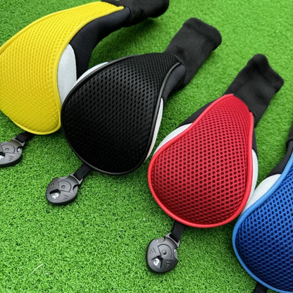 3PCS Red Golf Hybrid Headcovers – Long Neck UT Club Covers for Golf Clubs