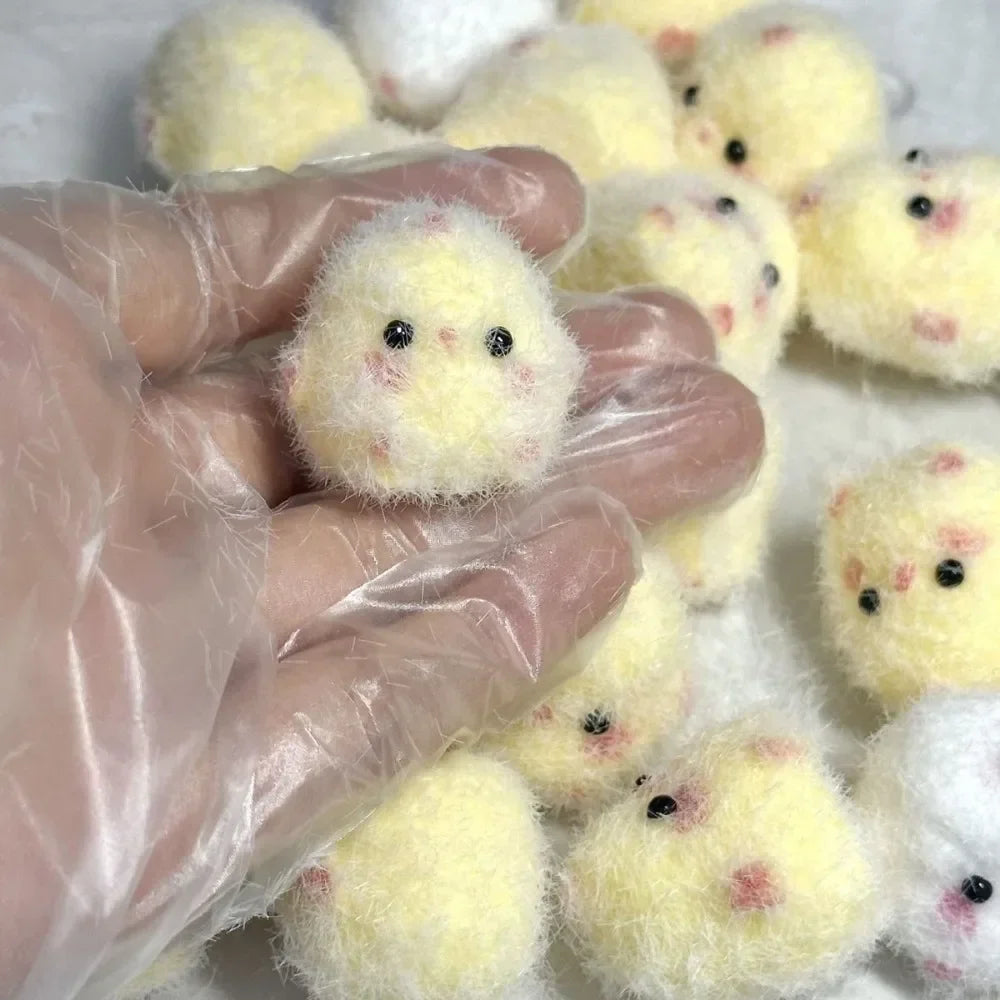 Cute Chick Squishy Stress Relief Toy - Soft Mochi Slow Rebound Fidget Gift for Kids