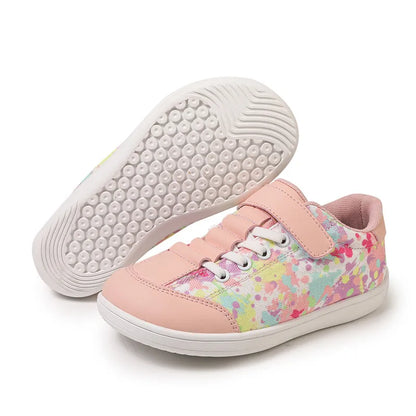 Children's Wide Barefoot Shoes – Anti-Slip Sports & Casual Shoes for Boys and Girls