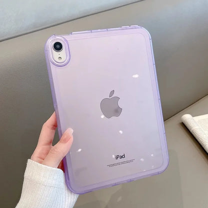 Clear Shockproof Soft Case for iPad 7th Generation: Compatible with iPad 10th 2022, 9th/8th 10.2, Pro 11/12.9, Air 5/4, 10.9, 5th/6th, 9.7 - Protective Cover