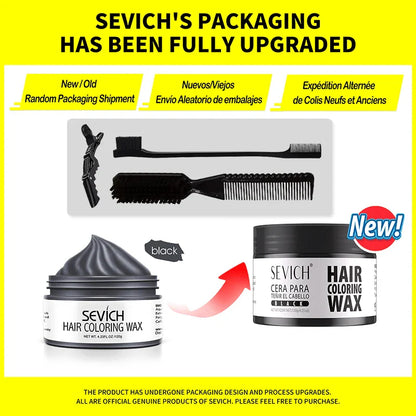 Temporary Hair Color Wax Kit – Washable Instant Hair Dye Cream for Men, Women & Kids, Party Cosplay, Blue, Purple, Red, Green