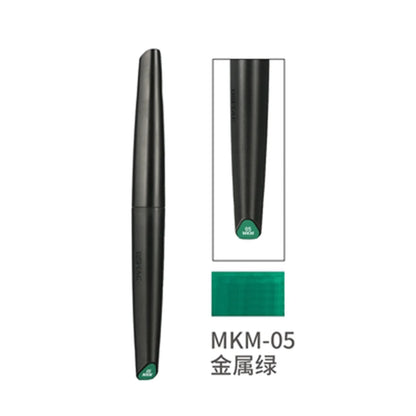 DSPIAE Water-Based Soft Tip Marker Set – Eco-Friendly Base & Metallic Color Model Paint Markers for Detailing & Crafting