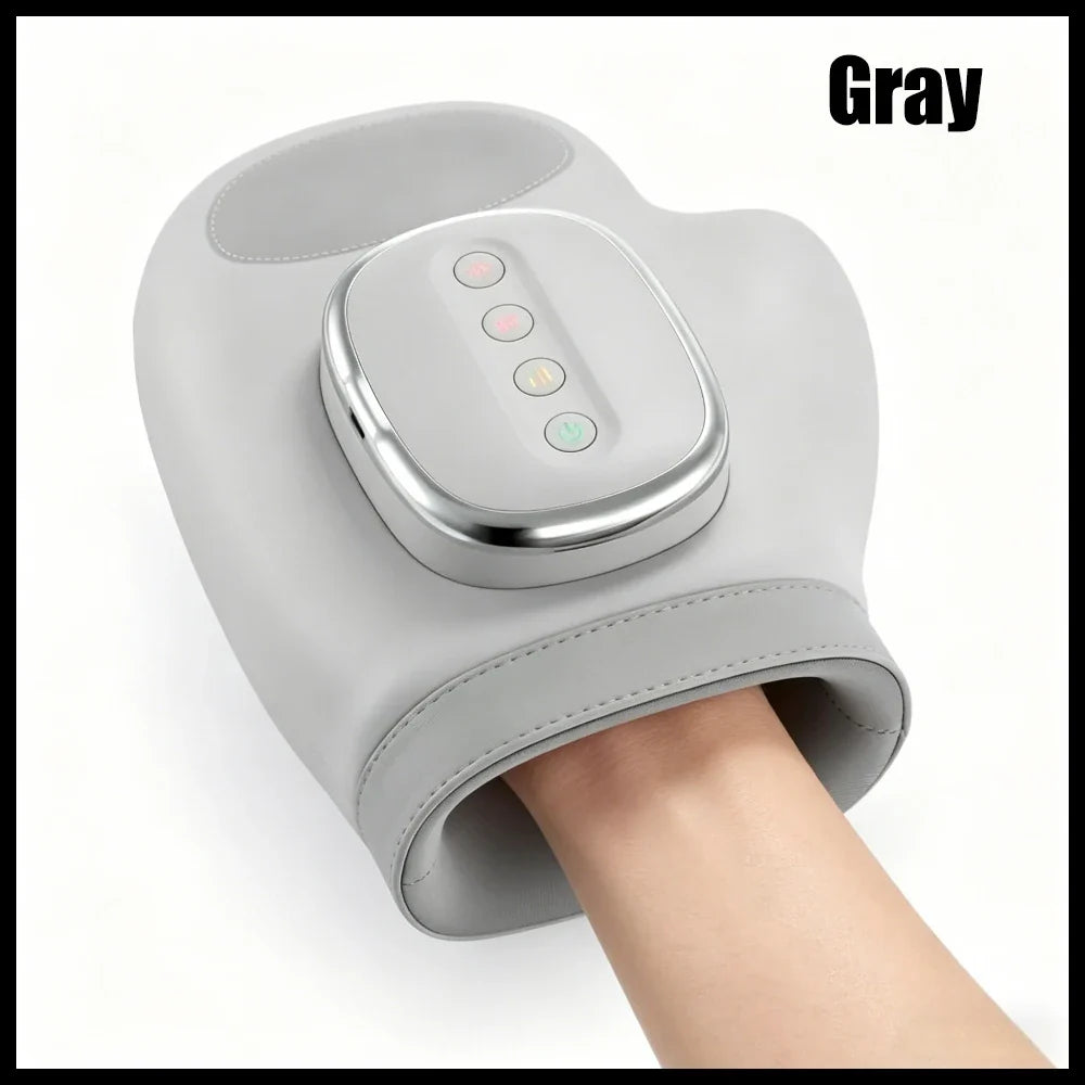 Hand Massager with Air Compression - Vibration Glove for Finger, Wrist & Palm Relaxation
