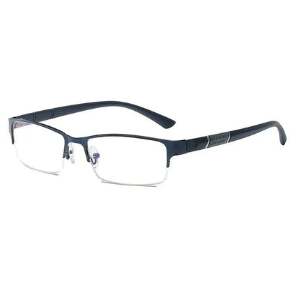 New Half Metal Frame Nearsighted Glasses Unisex Prescription Myopia 0 -0.5 -1 -1.5 -2 -2.5 -3 -4 -5 -6 Unisex óculos de leitura