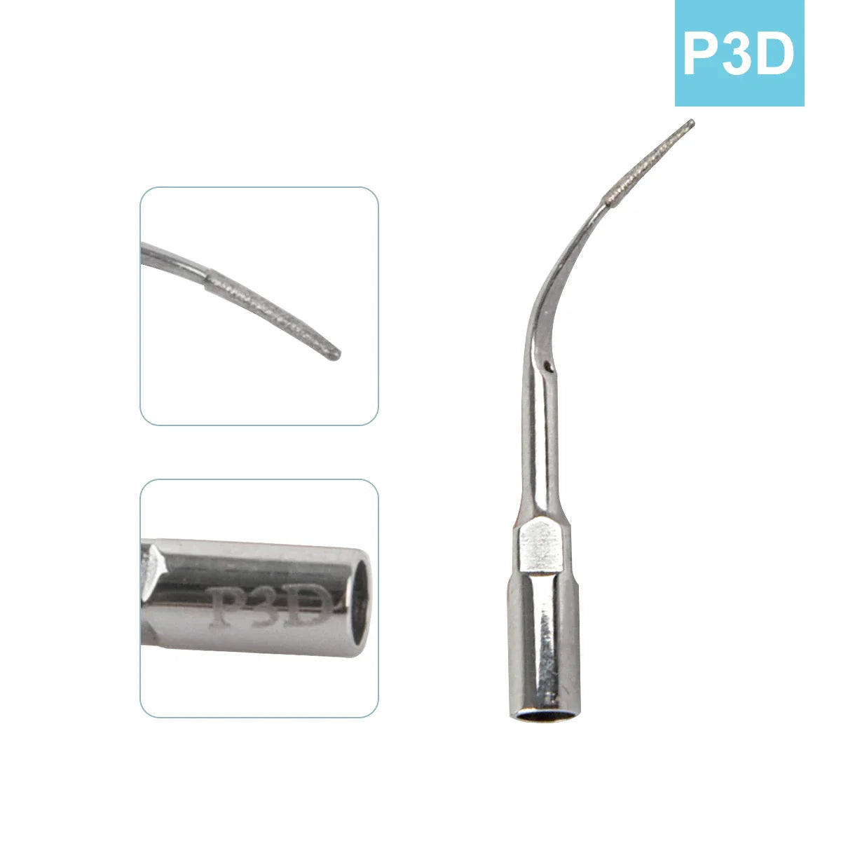 AZDENT 5pcs Dental Scaler Tips – Compatible with EMS, WOODPECKER, SATELEC, DTE, NSK Ultrasonic Scalers