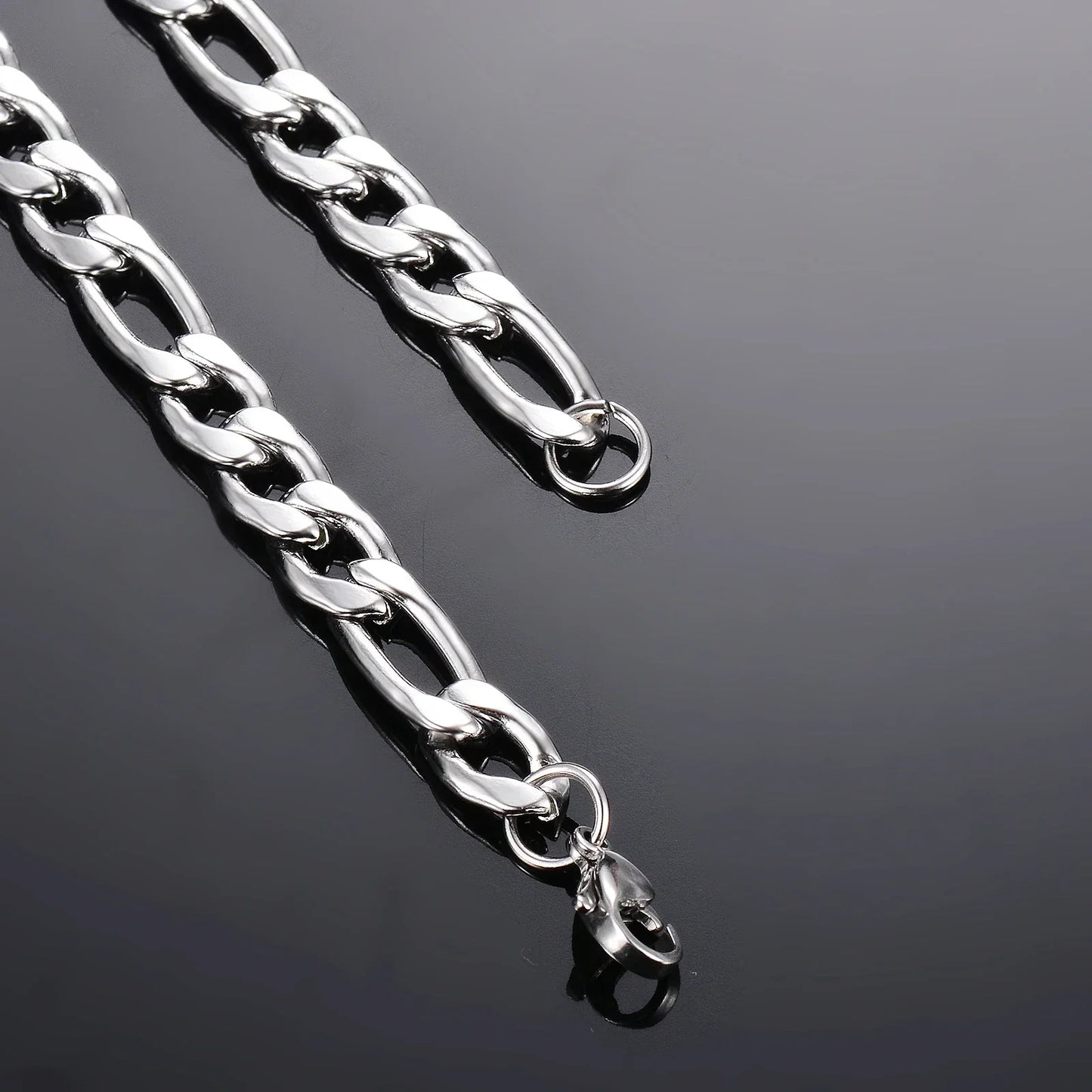 925 Sterling Silver Necklace — 2–12mm Width, 40–75cm Long Chain with Lobster Clasp for Men & Women, Engagement Jewelry