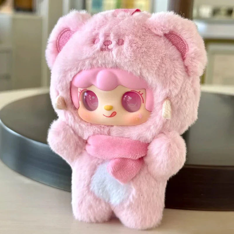 Yooki 4th Gen Blind Box – Take A Bit Small Bear Plush Toy Keychain Backpack Pendant Mystery Gift