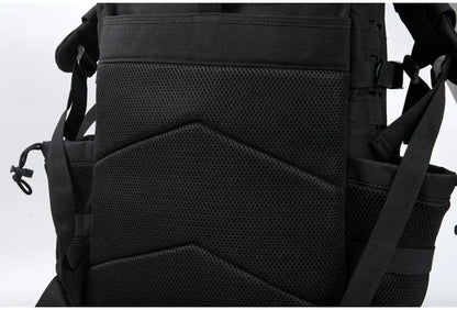 QT&QY 25L/45L Tactical Backpack – Outdoor Survival & Hiking Rucksack for Men & Women, Bug Out Bag with Bottle Holder