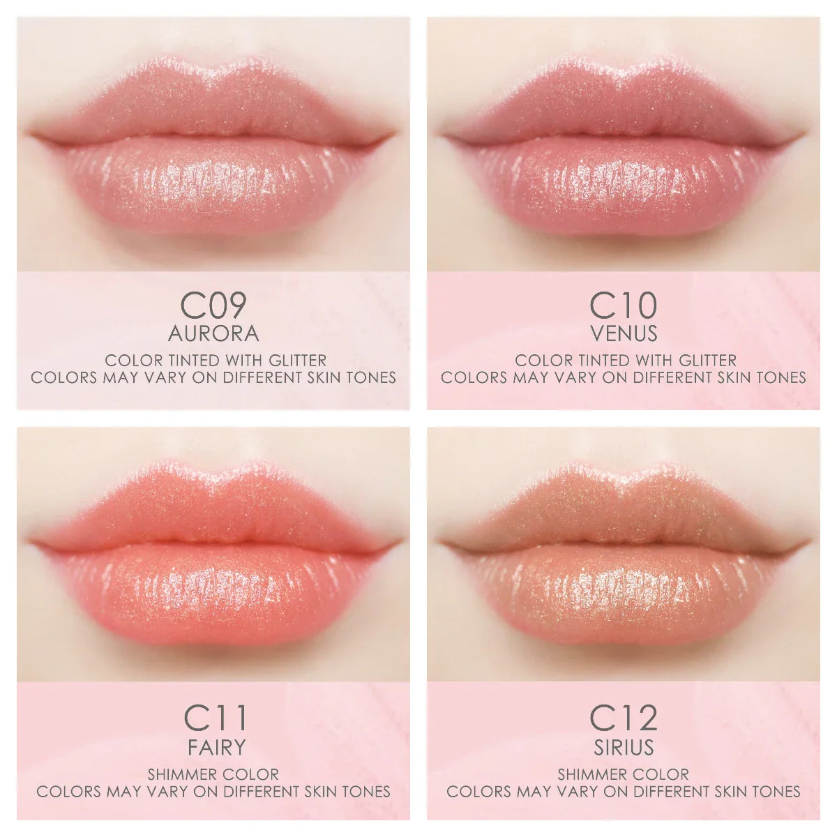 CATKIN Sparkling Lip Balm – Moonlight Color-Changing Lipstick, New Series Hydrating Lip Care