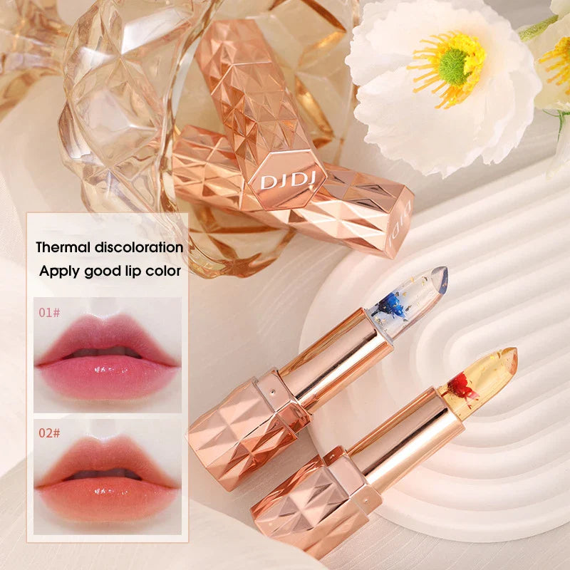Jelly Color-Changing Lipstick – Warm, Long-Lasting Moisturizing Lip Balm That Won’t Smudge
