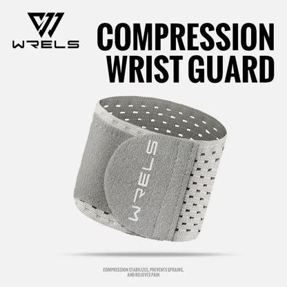 WRELS Adjustable Sports Wristband — Elastic Compression Wrist Wraps for Basketball, Weight Training, and Support
