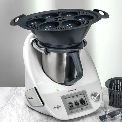 6 in 1 Egg Boiler for Thermomix TM5, TM6, TM31 - Multi-Use Egg Cooker, Poacher, and Steamer Mold for Kitchen Baking and Cooking