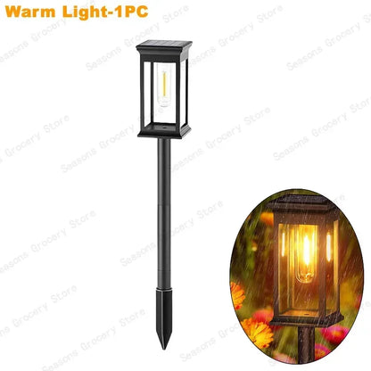 Waterproof LED Solar Garden Lights – Automatic Outdoor Pathway & Driveway Lighting with Dusk-to-Dawn Sensor