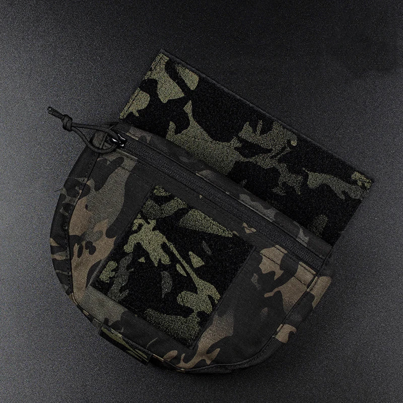Outdoor Tactical JPC/CPC Vest – Large FC Sub-Pouch with Expanded Lower Belly MOLLE Tactical Chest Pouch