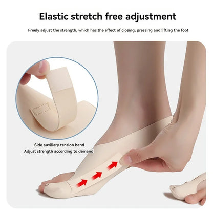 Big Toe Bunion Corrector - Adjustable Breathable Toe Straightener with Non-Slip Fit