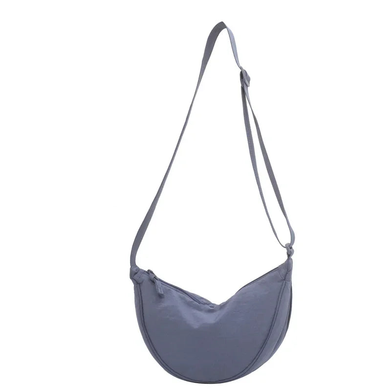 Casual Nylon Hobo Crossbody Bag for Women – Shoulder, Half Moon, Tote Travel Shopper & Purses