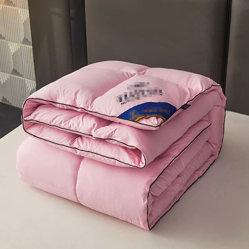 Hotel White Goose Down Duvet – 95% Fill, All-Season Quilt for Summer, Spring, Autumn & Winter