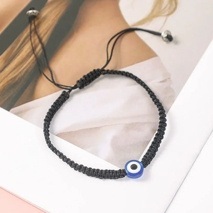 2/10PCS Lucky Red Rope Evil Eye Bracelets – Handmade Protective Wristbands for Men & Women