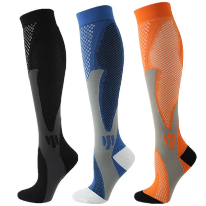 3 Pairs Compression Socks 30 mmHg — S-XXL Medical Socks for Edema, Diabetes & Varicose Veins