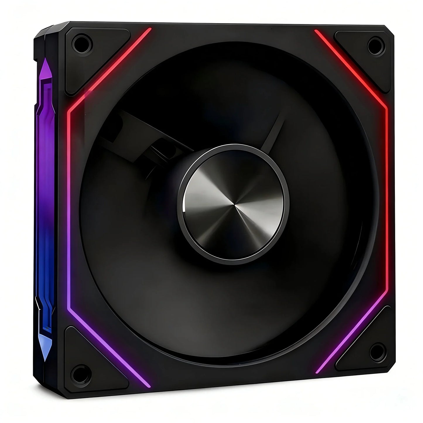 LDPCSJ Prism 5 Pro 120mm ARGB RGB Case Fans – 4PIN PWM 5V 3PIN PC Cooling Kit for CPU Water Cooler Gaming PC Ventilation System