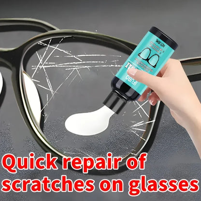 Eyeglass Scratch Repair Cream — Lens & Frame Polish for Buffing and Scratch Removal, Suitable for All Eyeglasses