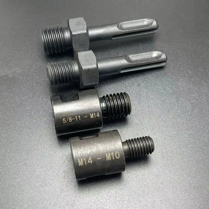 Universal Angle Grinder Adapter: M10 M14 to 5/8-11 Thread Converter - Connects Polishing Pads, Saw Blades, Hole Saw Tools