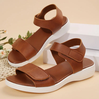 2024 Women’s Summer Travel Sandals – Durable Platform Beach Slippers & Outdoor Casual Shoes