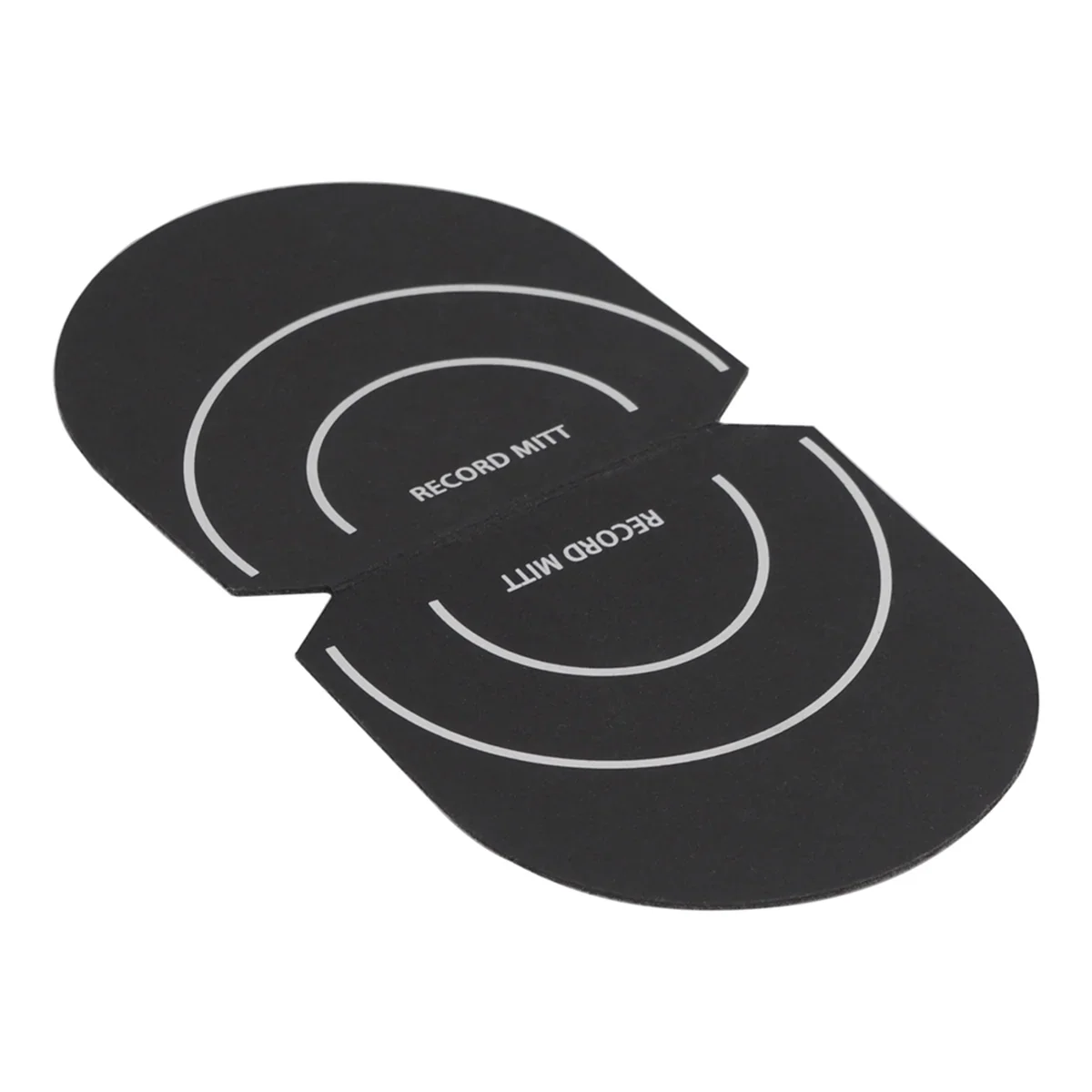 Record Cleaner Handler Mitt — Vinyl LP Disc Cleaning Pad for Fingerprint-Free Protection