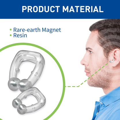 Portable Tinnitus Relief Clip: Magnetic Ear Clip for Clearing Earwax & Alleviating Discomfort - Hearing Aid Alternative