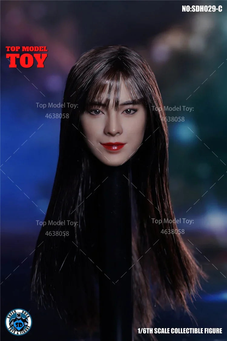 SUPER DUCK 1/6 Scale Beauty Head Sculpt — SDH018/024/027/028/030/032/042 for 12" TBL PH JO Action Figures