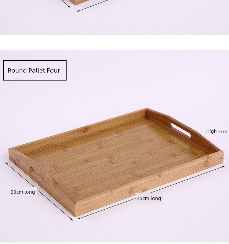 Rectangular Bamboo Tray – Household, Restaurant & Hotel Satchel Serving Tray