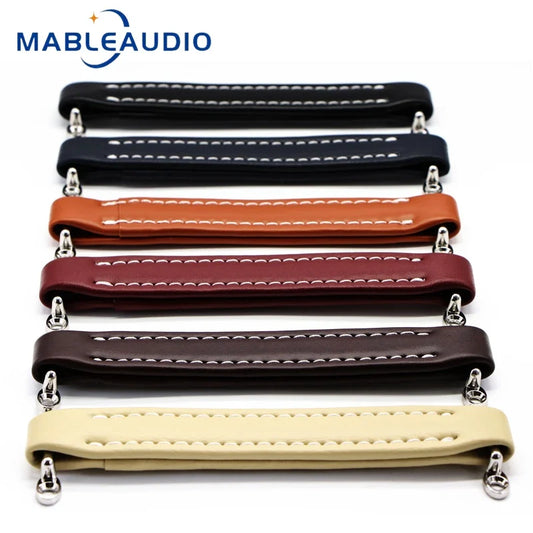 Guitar Amplifier Speaker Handle – Durable Leather Cabinet Carry Handle with Screws, Universal Replacement in Multiple Colors